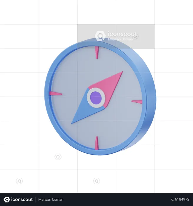 Compass  3D Icon