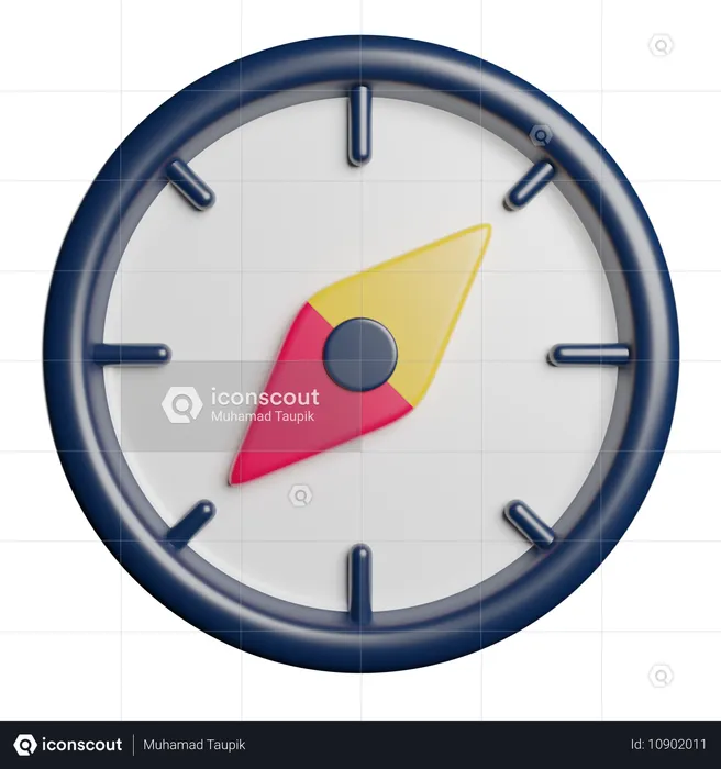 Compass  3D Icon