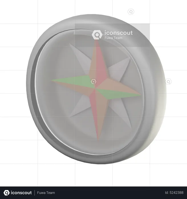 Compass  3D Icon