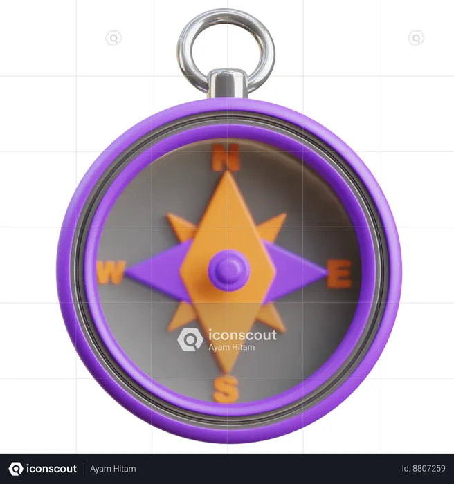 Compass  3D Icon