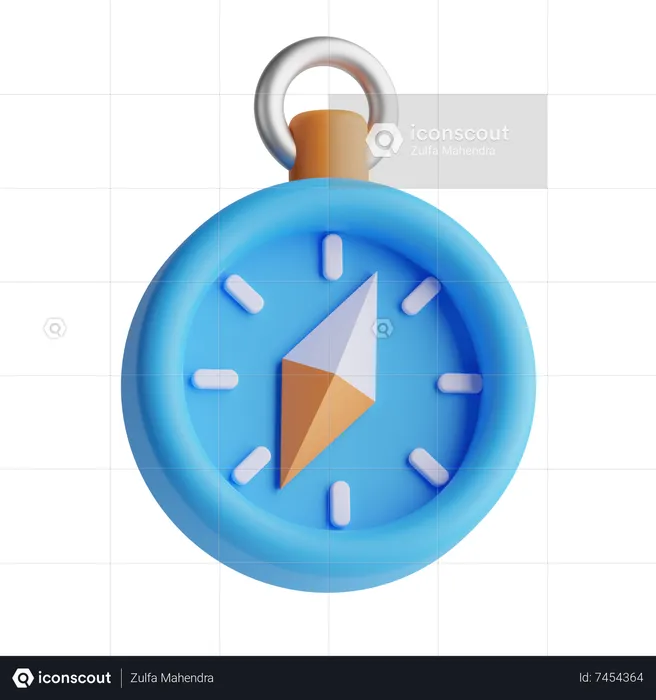 Compass  3D Icon