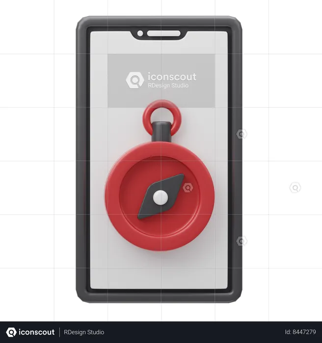 Compass  3D Icon