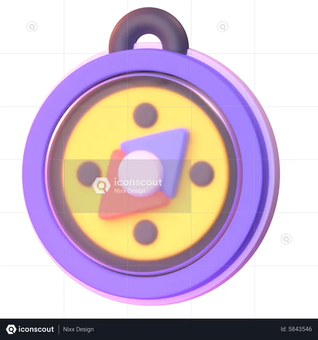 Compass  3D Icon