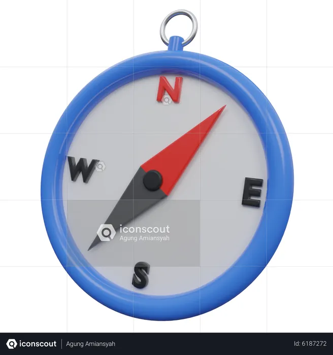 Compass  3D Icon