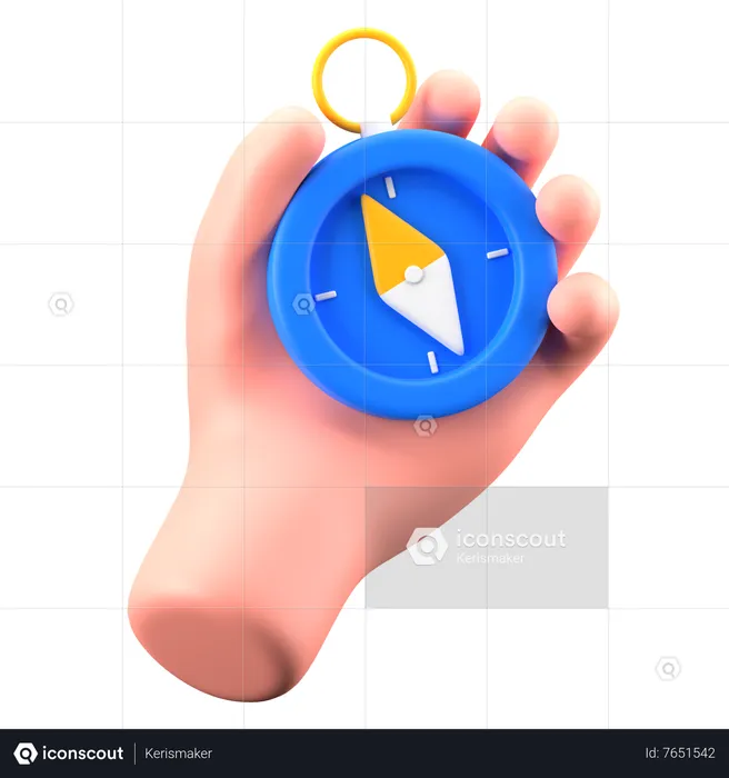 Compass  3D Icon