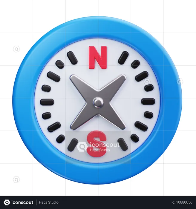 Compass  3D Icon