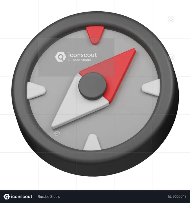 Compass  3D Icon