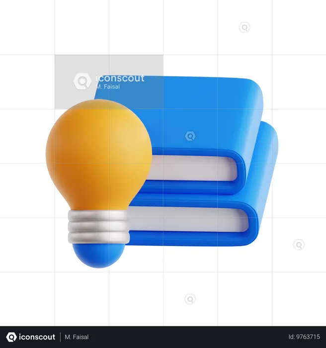 Compétence en lecture  3D Icon