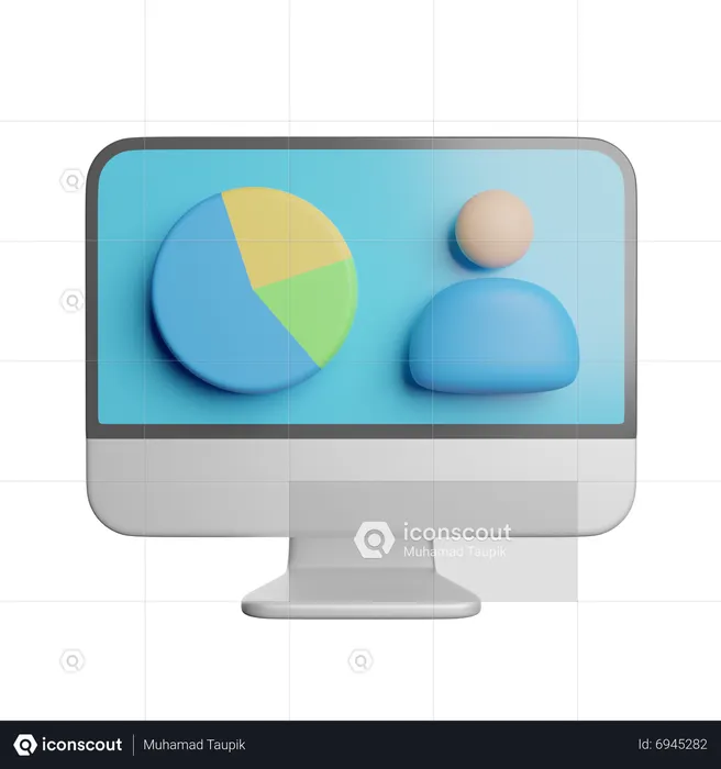 Comportamento do consumidor  3D Icon