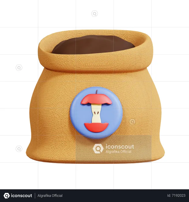 Compost  3D Icon
