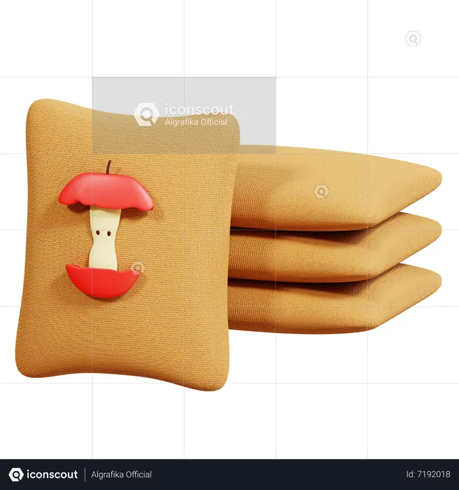 Compost Bag  3D Icon