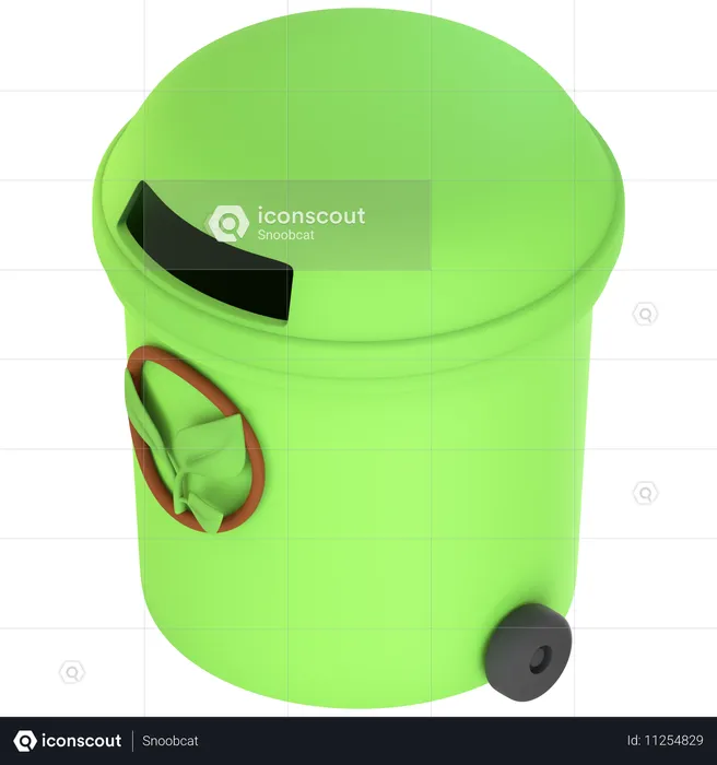 Caixa de compostagem  3D Icon