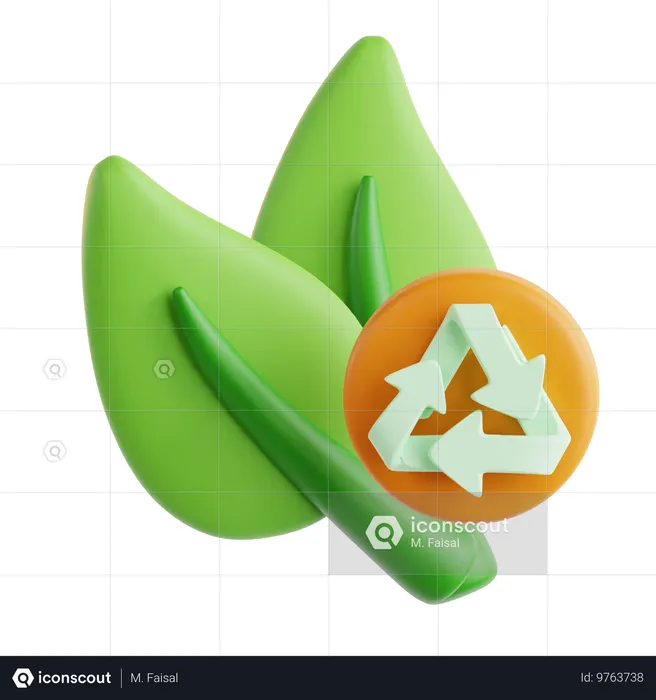 Compostage  3D Icon