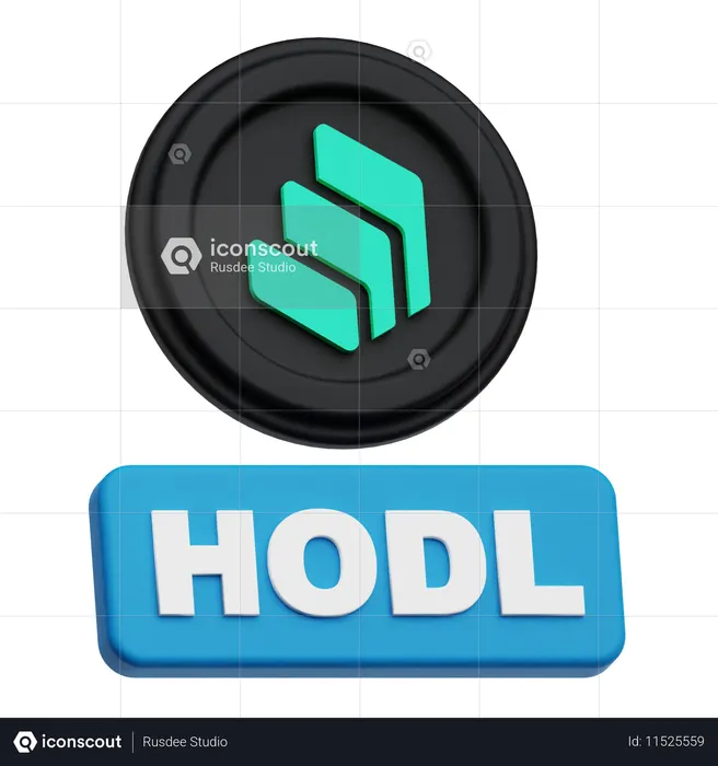 Compound Hodl  3D Icon