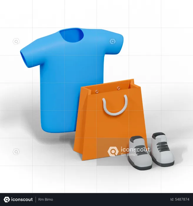 Compras  3D Icon