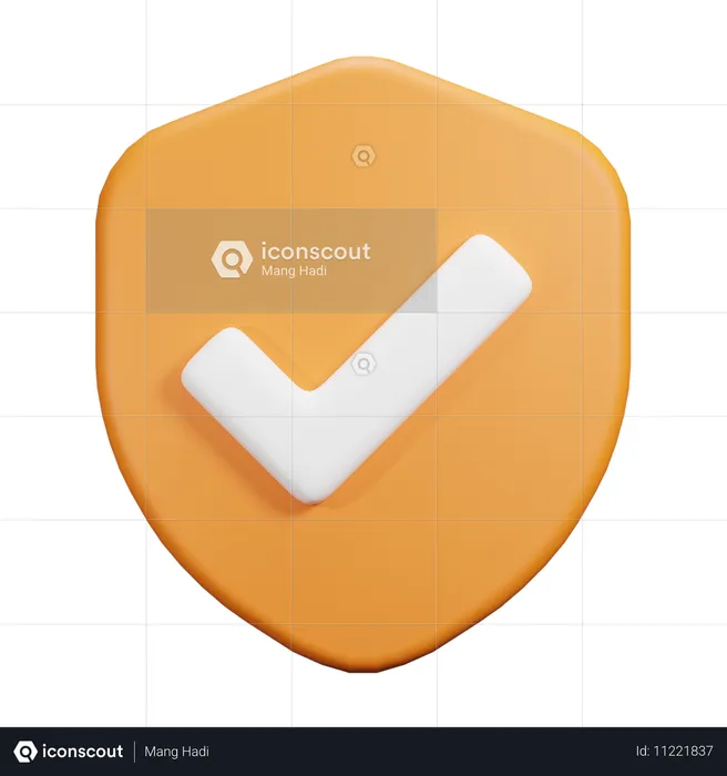 Verificación de seguridad  3D Icon