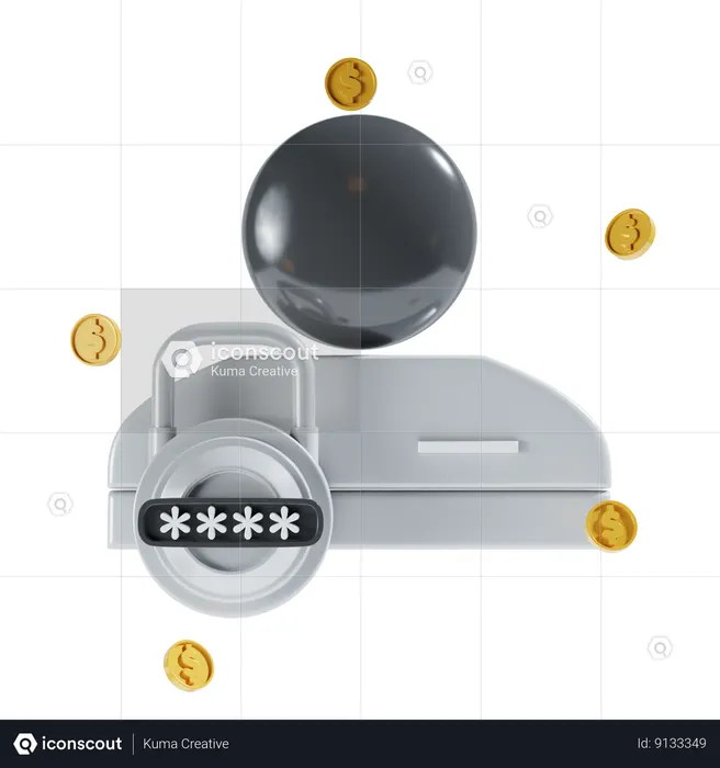Confidentialité du compte  3D Icon