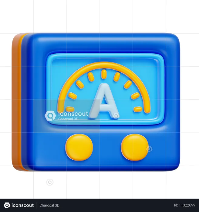 Compteur électrique  3D Icon