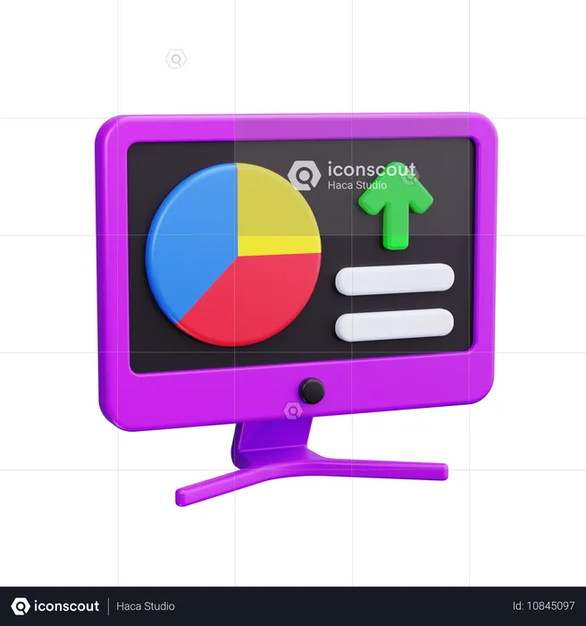 Computador  3D Icon