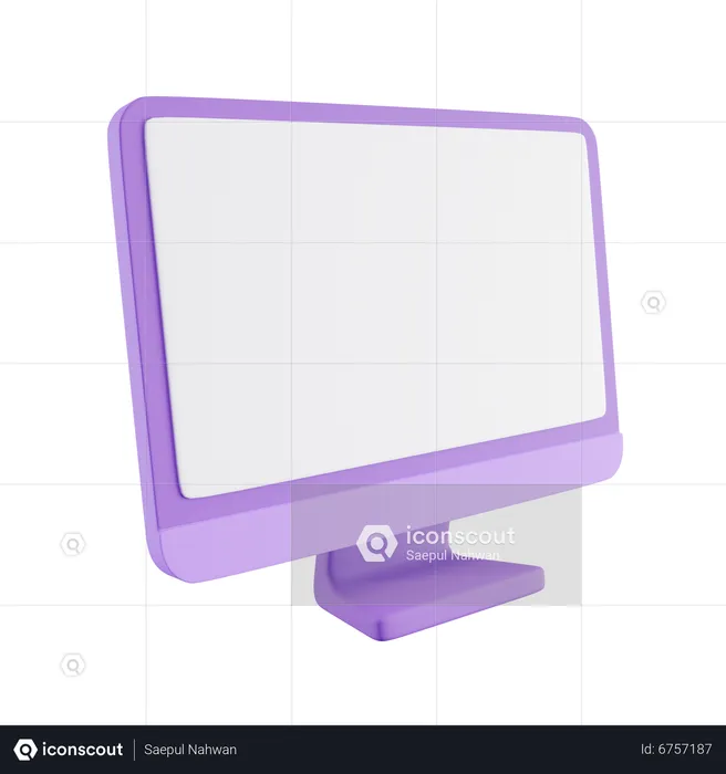 Computer  3D Icon