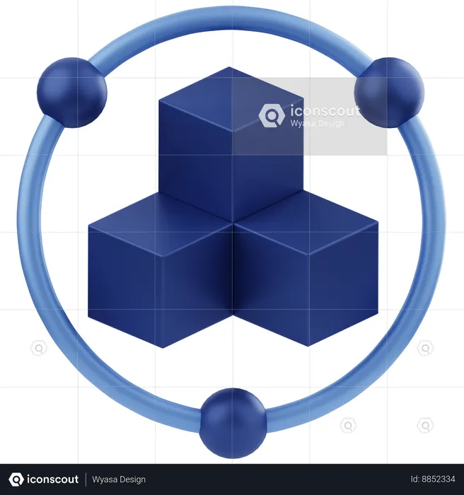 Computer Module  3D Icon