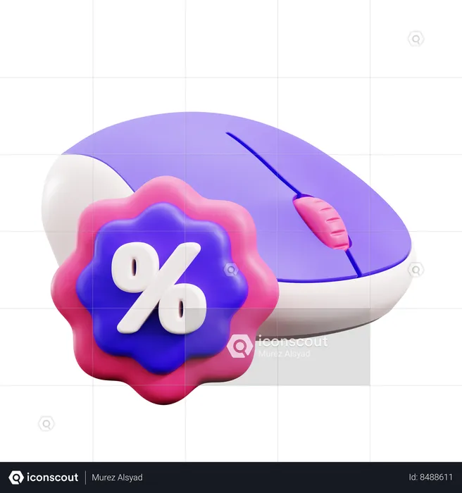 Computer Mouse Hot Sale  3D Icon