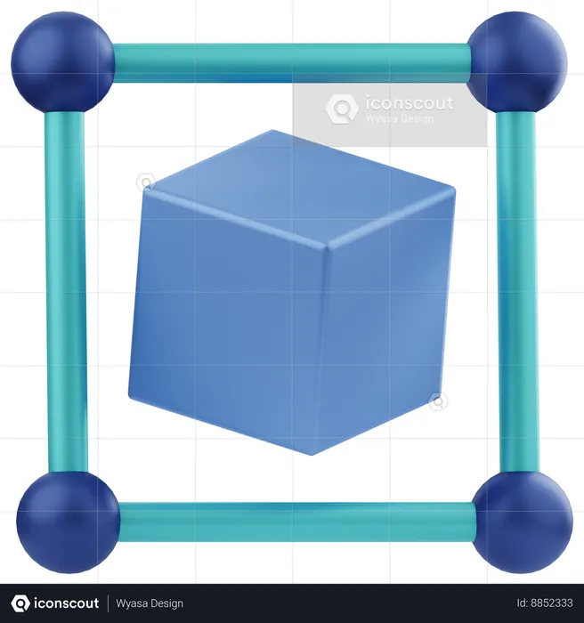 Computer Object  3D Icon