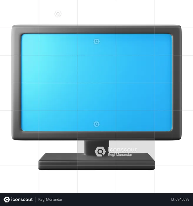 Computer PC  3D Icon