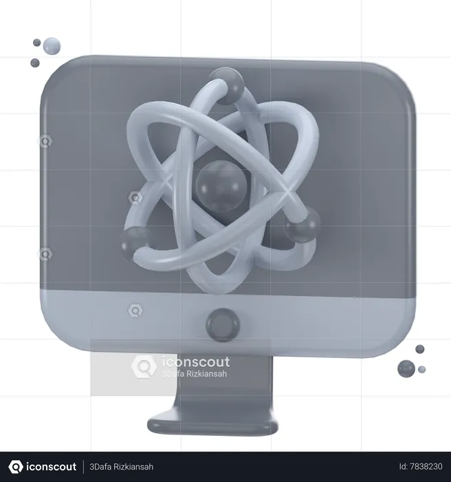 Computer Science  3D Icon