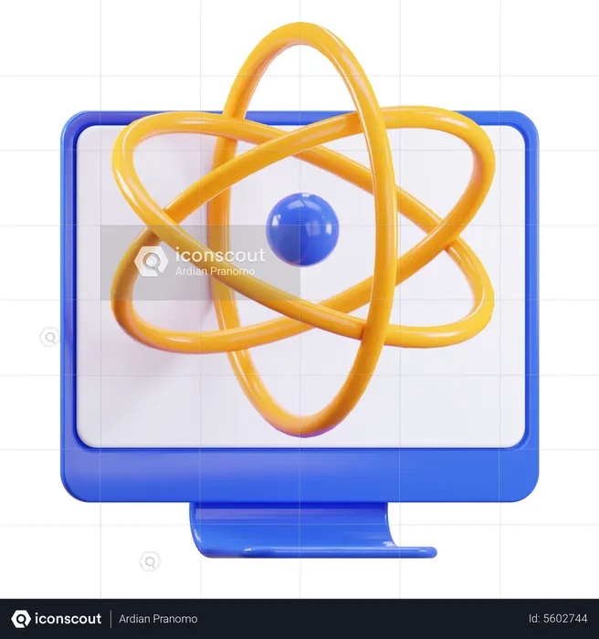 Computer Science  3D Icon