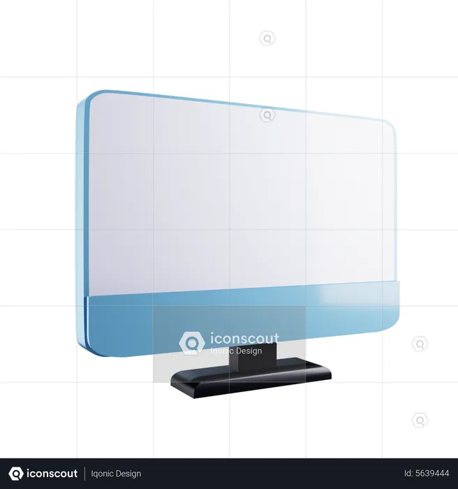 Computer Screen  3D Icon
