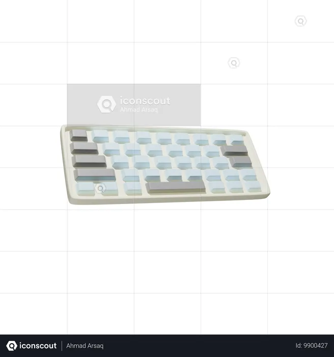 Computer Tastatur  3D Icon