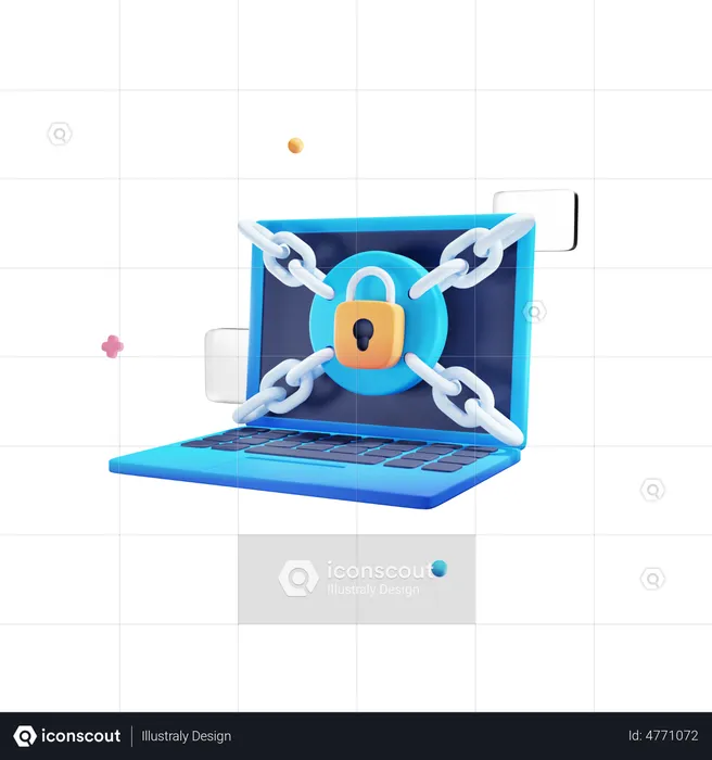 Computersperre  3D Icon