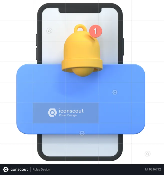 Comunicação  3D Icon
