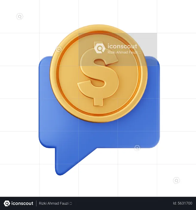 Comunicação Empresarial  3D Icon