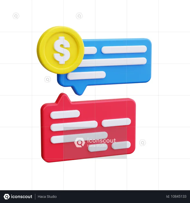 Comunicações  3D Icon