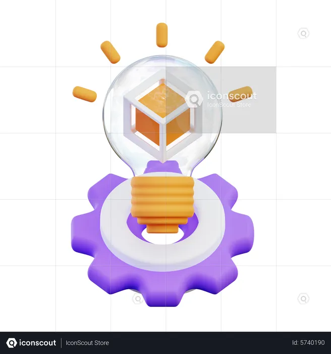 Concept Development  3D Icon