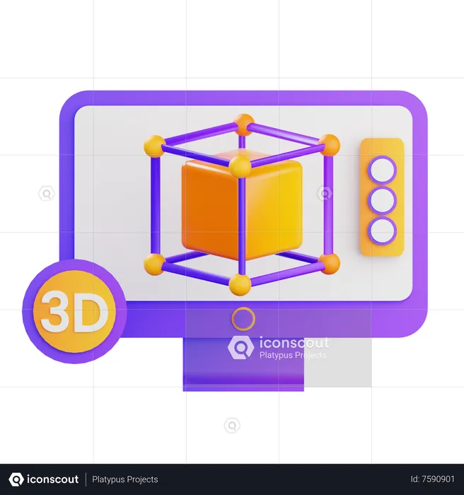 Conception 3D  3D Icon