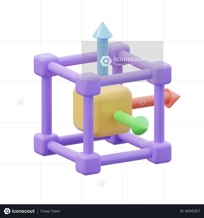 Conception de cubes 3D  3D Icon