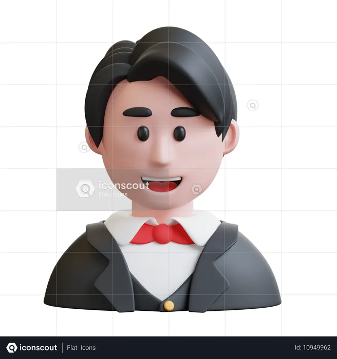 Concierge  3D Icon