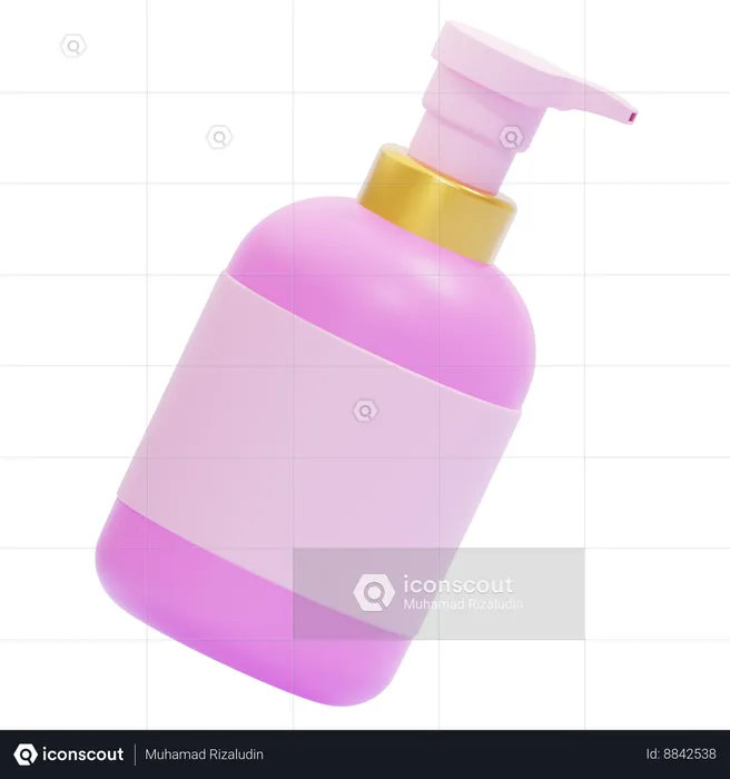 Conditioner bottle  3D Icon