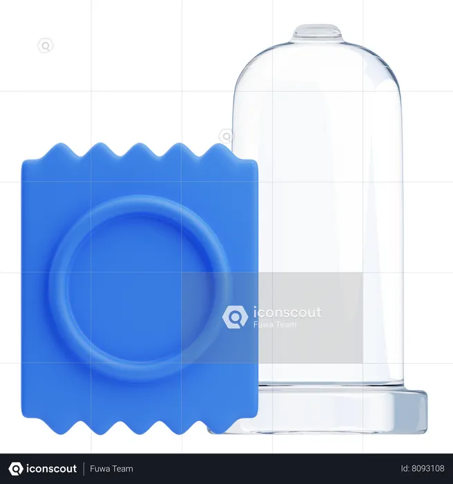 Condom  3D Icon