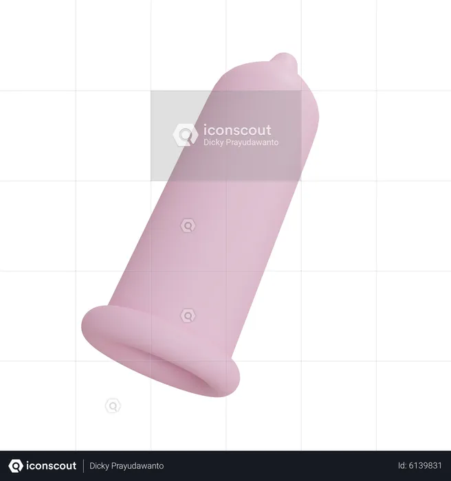 Condom  3D Icon