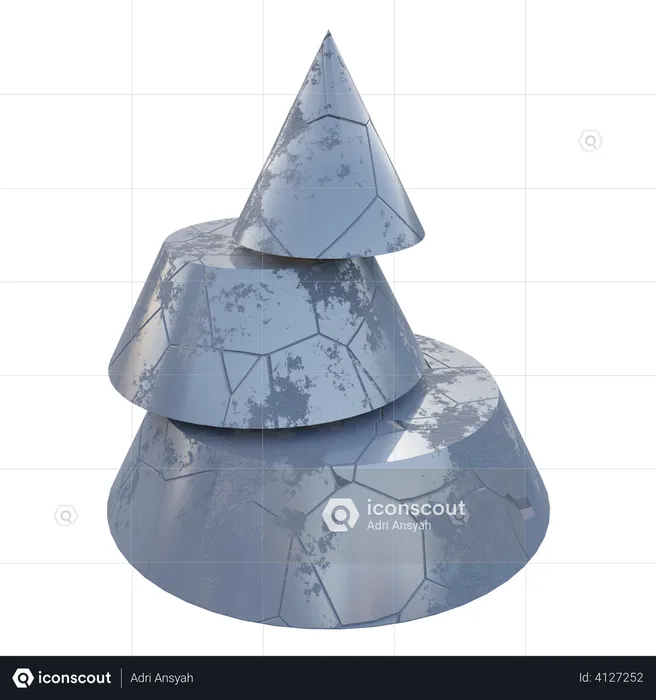 Cone  3D Illustration