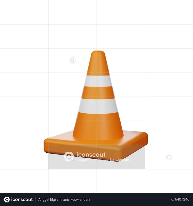 Cone Pin  3D Icon