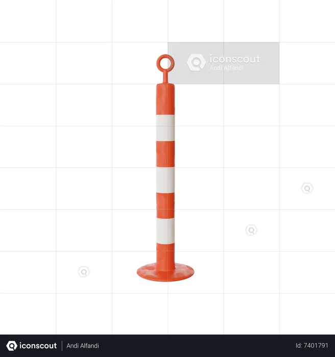 Cone Pin  3D Icon