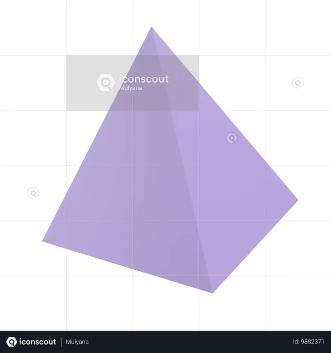 Cone Shape  3D Icon