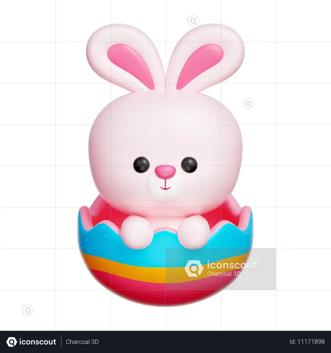 Conejo de Pascua  3D Icon