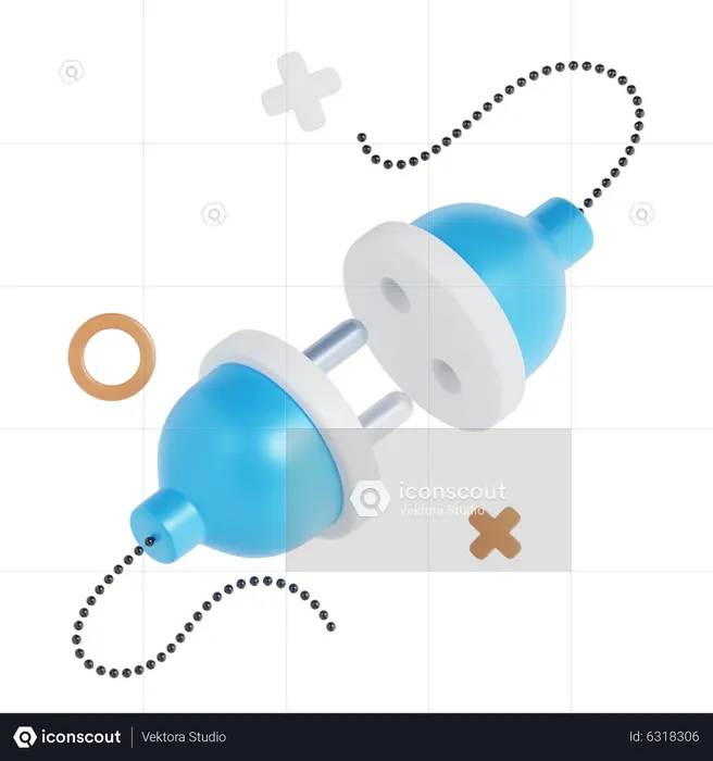 Conexão perdida  3D Icon
