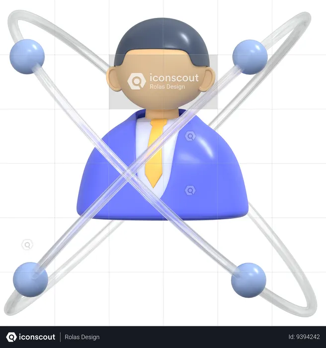 Conexión  3D Icon